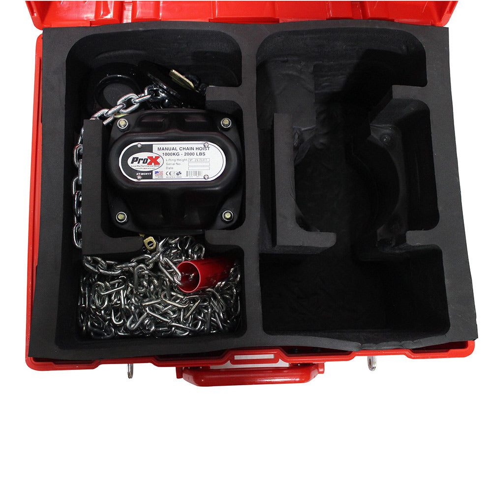 ProX 1 Ton Manual Chain Hoist W/30 Ft (9 M) Chain-trussing-ProX- Hermes Music